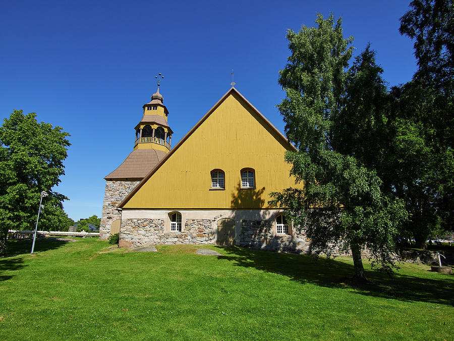 The Church Of Uusikaupunki Photograph