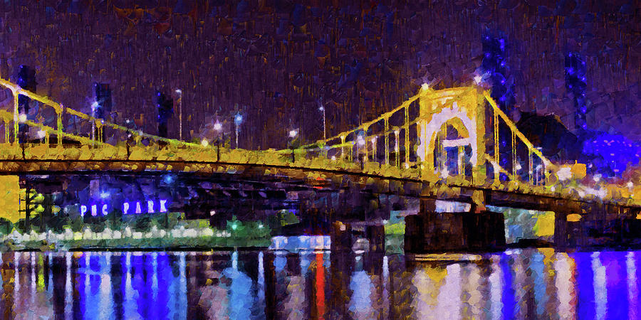 The Clemente Bridge Heading to the Northshore #1 Digital Art by Digital Photographic Arts