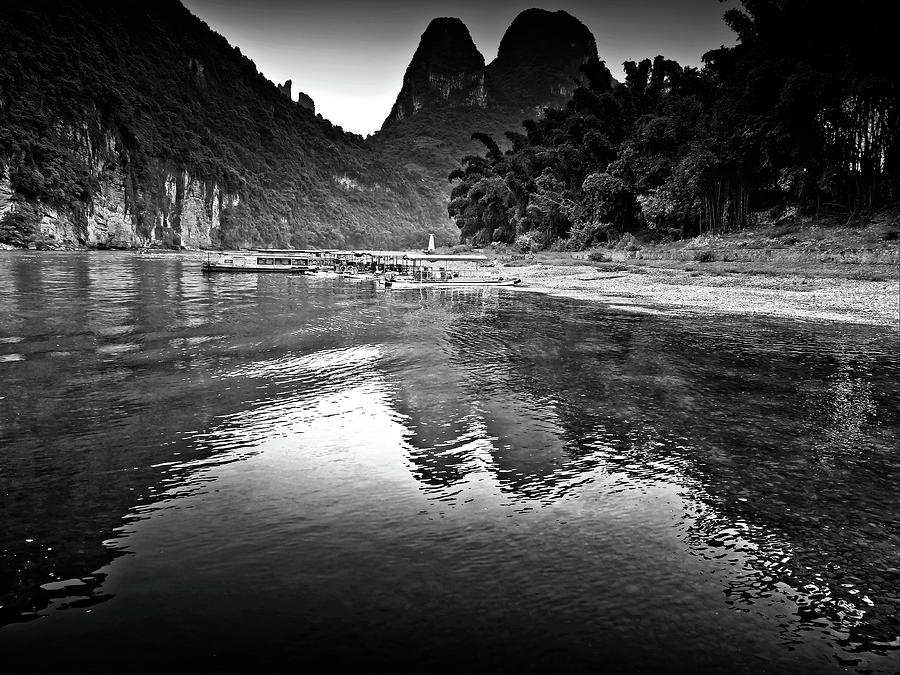 The coming complete peace-China Guilin scenery Lijiang River in Yangshuo #1 Photograph by Artto Pan