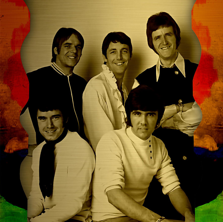 Rock And Roll Mixed Media - The Dave Clark Five Collection #4 by Marvin Blaine