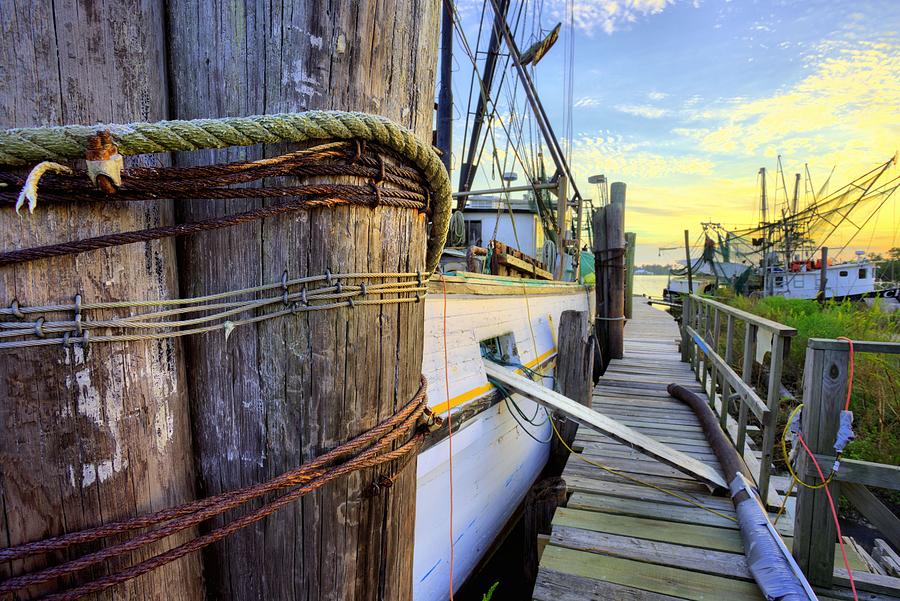 The Docks of Bon Secour #1 Photograph by JC Findley