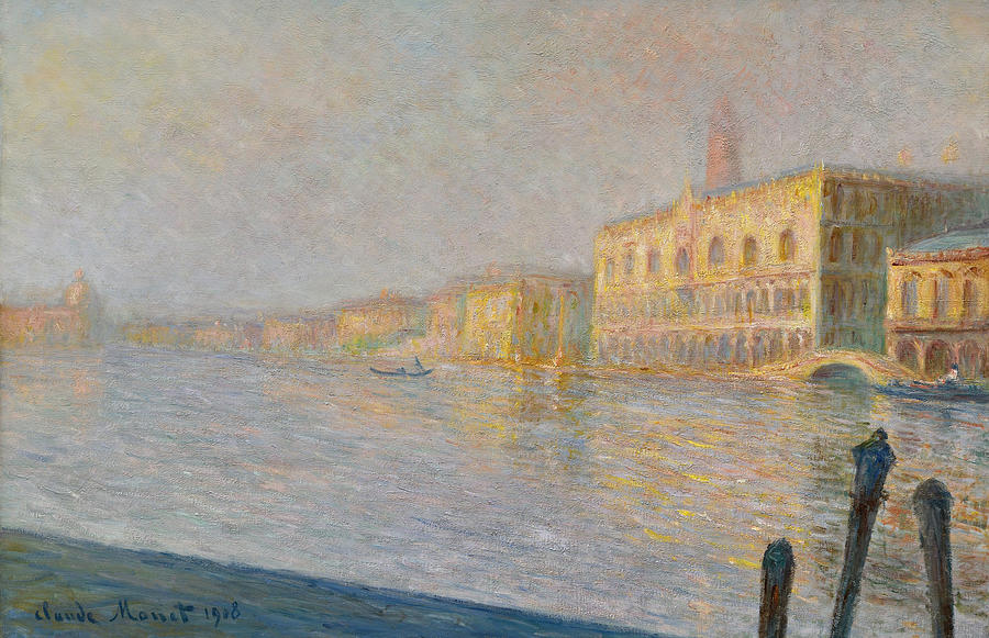The Ducal Palace #2 Painting by Claude Monet