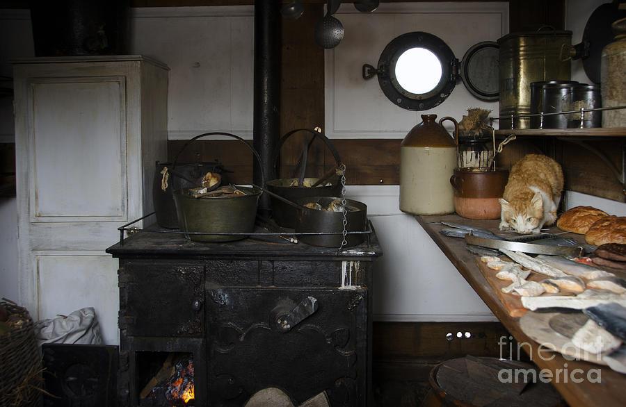 The Dunbrody Crews Kitchen #1 Photograph by RicardMN Photography