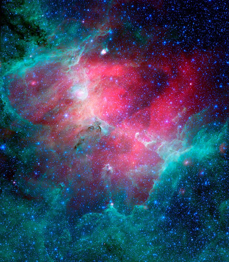 The Eagle nebula in the Serpens constellation Photograph by American School