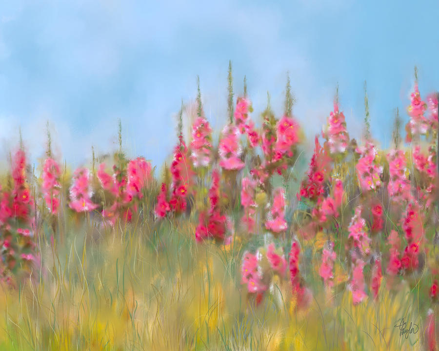 The Earth Laughs in Flowers #1 Painting by Colleen Taylor The Earth Laughs in Flowers #1 Painting by Colleen Taylor
