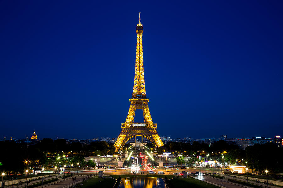 The Eiffel Tower Photograph by Pawel Syska - Pixels