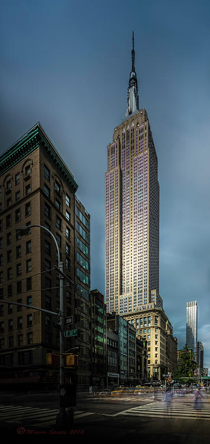 Architecture Photograph - The Empire State #1 by Marvin Spates