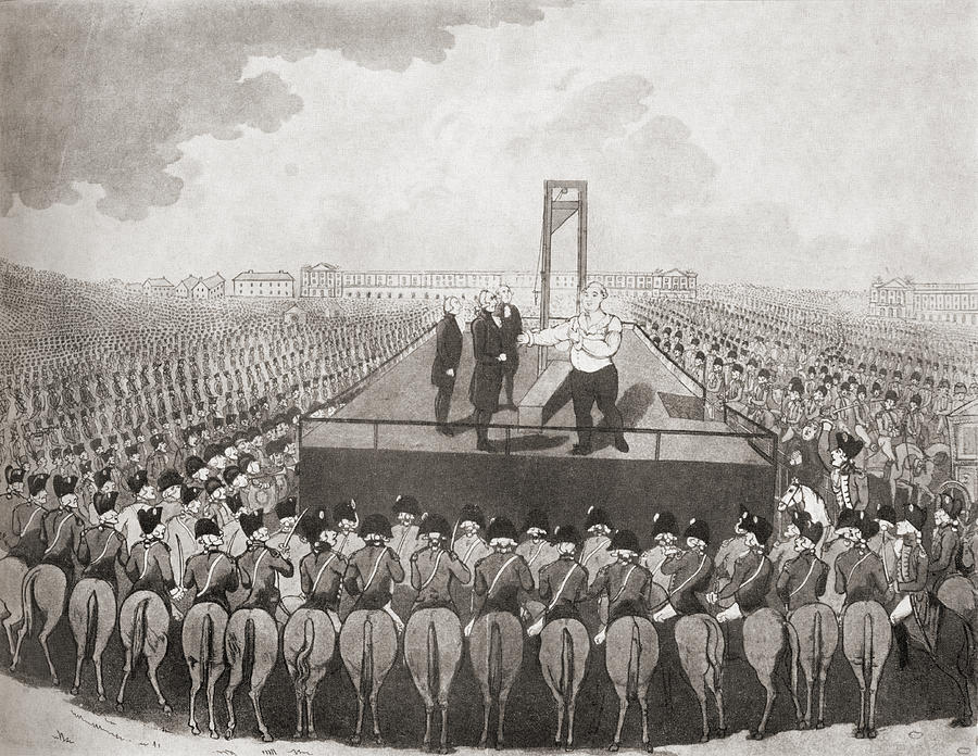 Paris Drawing - The Execution Of Louis Xvi, 21 January #1 by Vintage Design Pics