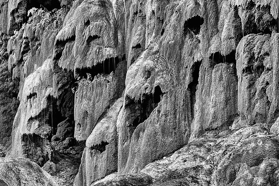 The Faces of Gorman Falls #1 Photograph by JC Findley