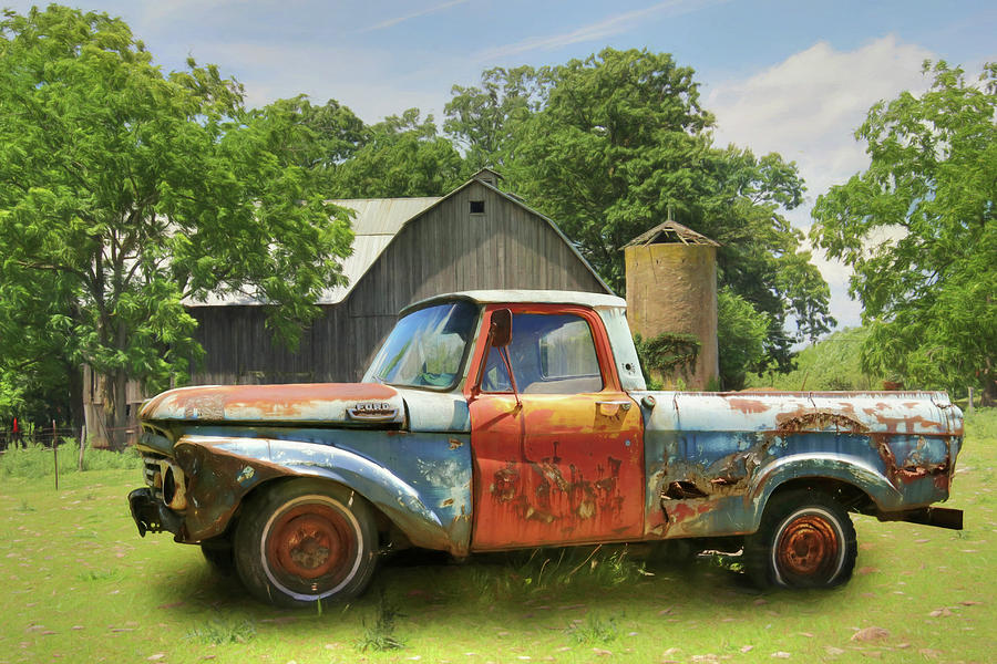 The Farm Truck #1 Photograph by Lori Deiter