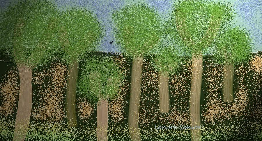 The Forest for the Trees #1 Painting by Lenore Senior
