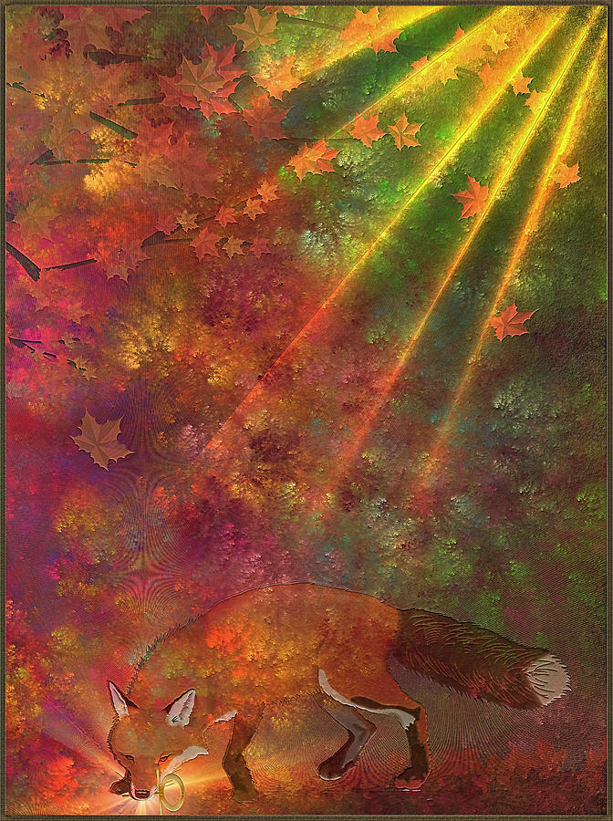The fox #1 Digital Art by Harald Dastis