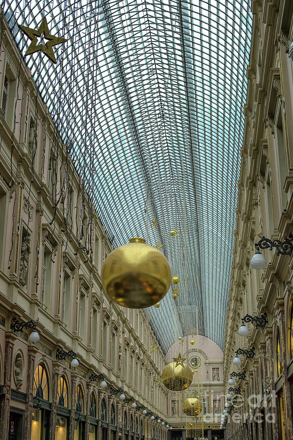 The Galeries Royales Saint-Hubert in Brussels Photograph by Patricia Hofmeester