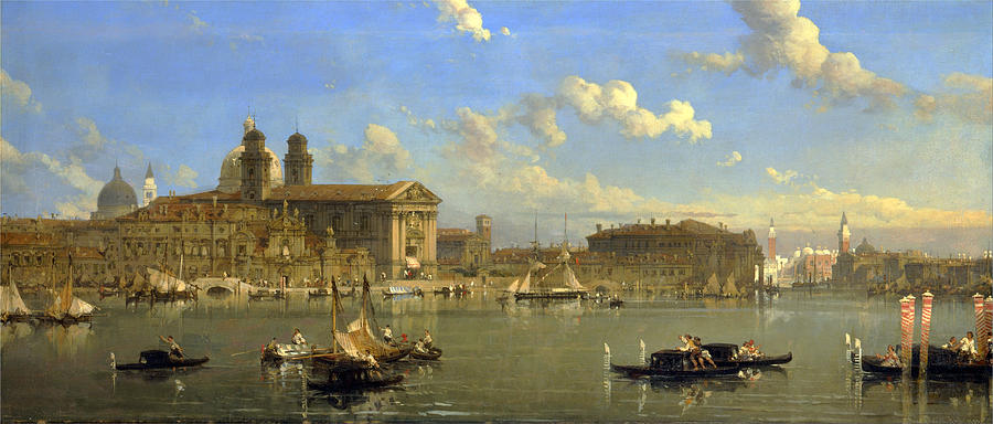 The Giudecca. Venice  #4 Painting by David Roberts