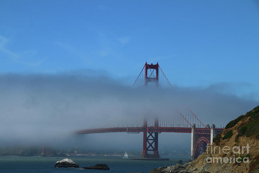 The Golden Gate Bridge #1 Photograph by Christiane Schulze Art And Photography