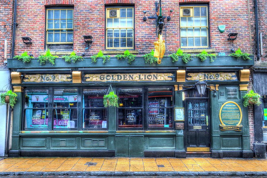 The Golden Lion Pub York #1 Photograph by David Pyatt