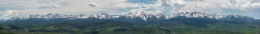 The Gore Range Photograph by Aaron Spong