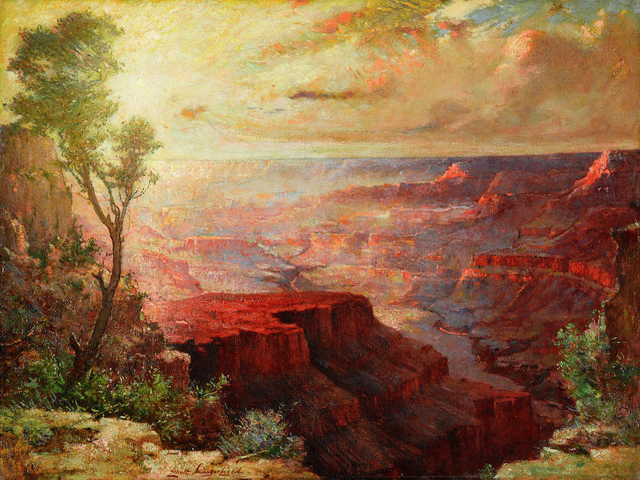 The Grand Canyon Painting by Elliott Daingerfield - Fine Art America