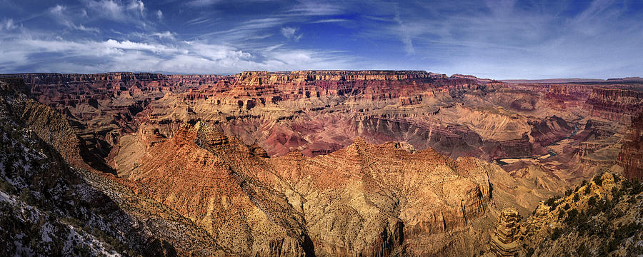 Grand Canyon National Park Photograph - The Grand Canyon #1 by Robert Fawcett