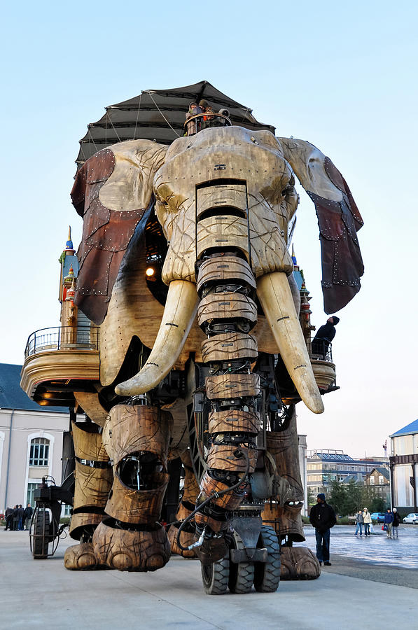 The Great Elephant  in Nantes #1 Photograph by Dutourdumonde Photography
