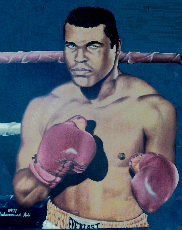 The Greatest Muhammad Ali Drawing by Steve OBryan Fine Art America