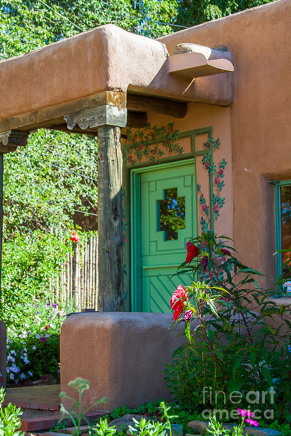 The Green Door #1 Photograph by Jim McCain