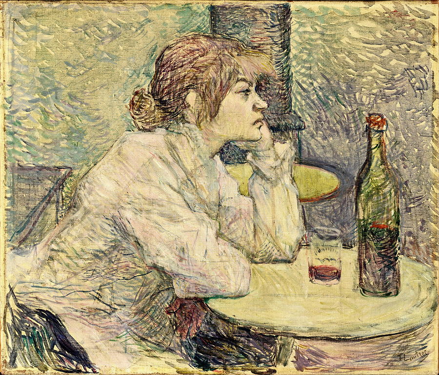 The Hangover Suzanne Valadon #1 Painting by Henri De Toulouse Lautrec ...