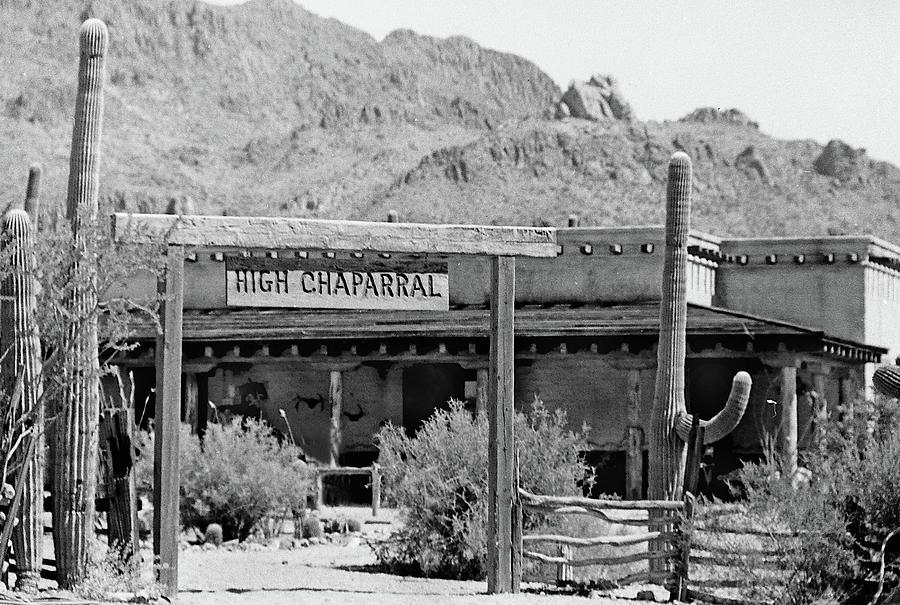 The High Chaparral Set With Sign Old Tucson Arizona 1969-2016 #2 Photograph by David Lee Guss