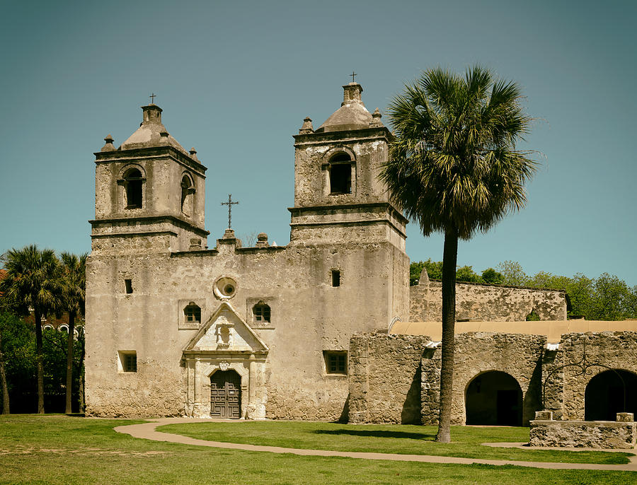 The Historic Mission Concepcion in San Antonio Photograph by Mountain ...