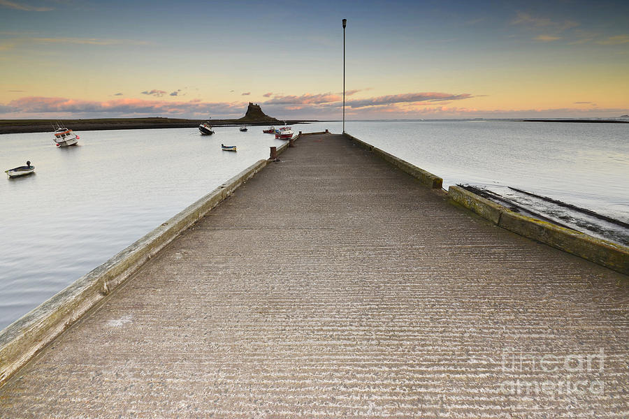Holy Island Photograph - The Holy Island Of Lindisfarne #1 by Smart Aviation