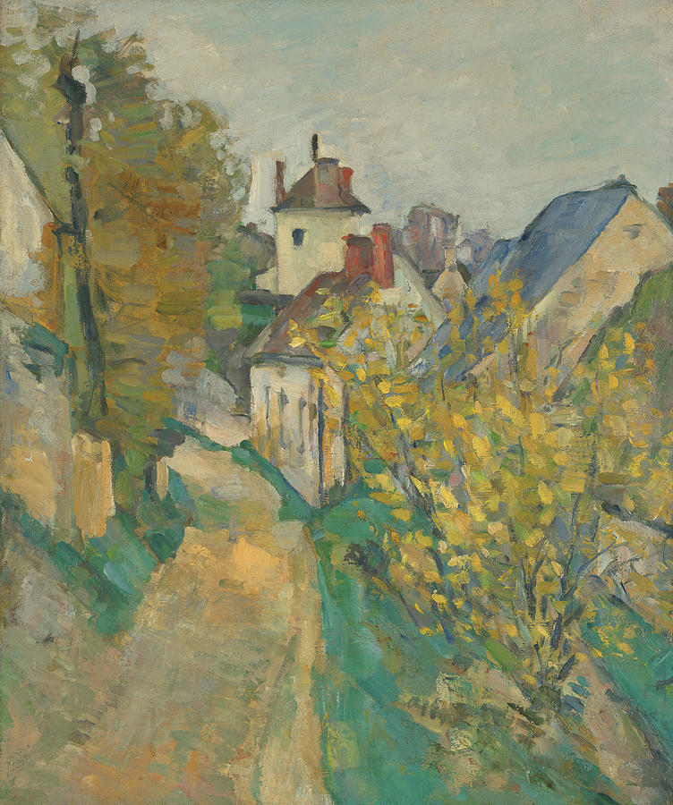 The House of Dr. Gachet in Auvers-sur-Oise #1 Painting by Mountain Dreams