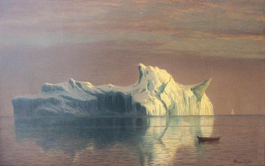 The Iceberg Painting By Celestial Images Fine Art America   1 The Iceberg Albert Bierstadt 