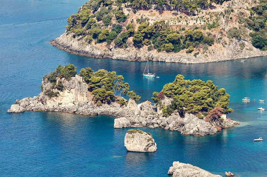 The islet of Panagia in Parga - Greece #1 Photograph by Constantinos Iliopoulos