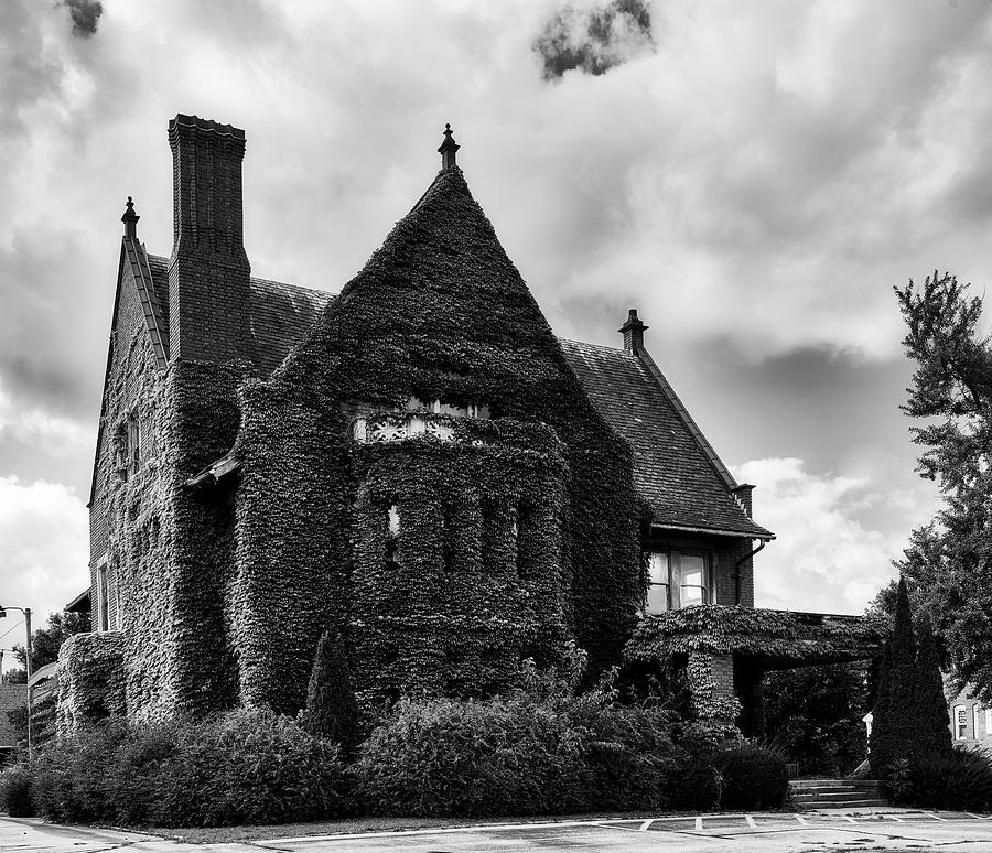 Architecture Photograph - The Ivy Covered Charles Reynolds House of Toledo Ohio #1 by Mountain Dreams
