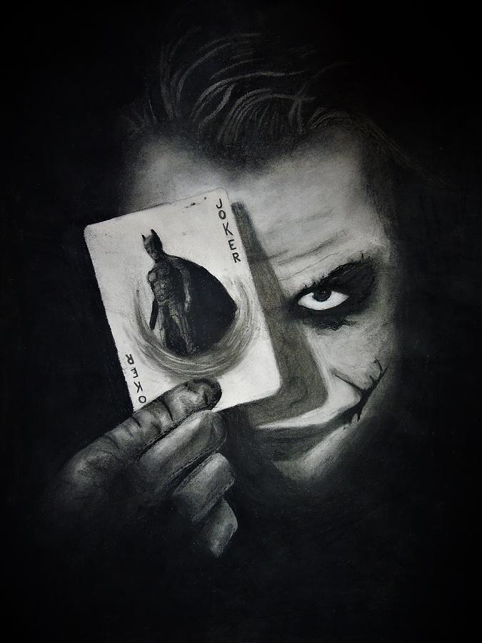 The Joker Drawing by Kayla Speed | Fine Art America