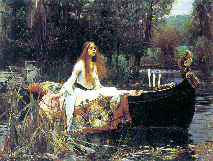 The Lady of Shallot #1 Photograph by John William Waterhouse