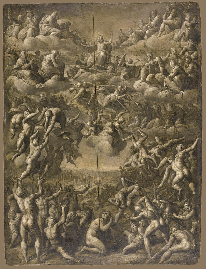 The Last Judgment #2 Painting by Jacob de Backer
