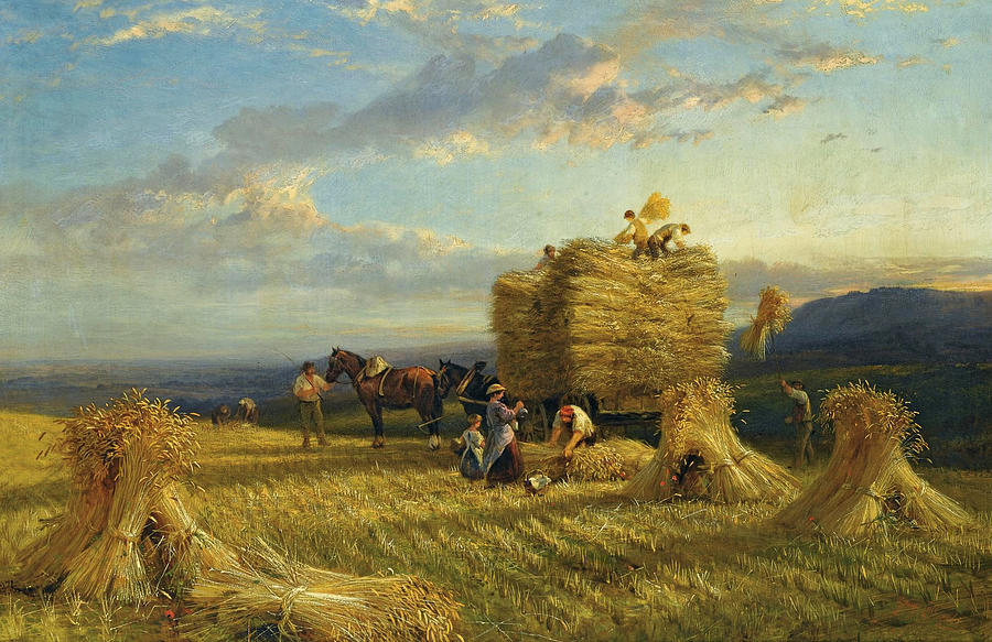 Summer Painting - The Last Load #1 by George Cole