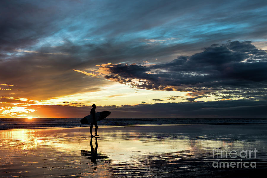 The Last Surfer #2 Photograph by David Levin
