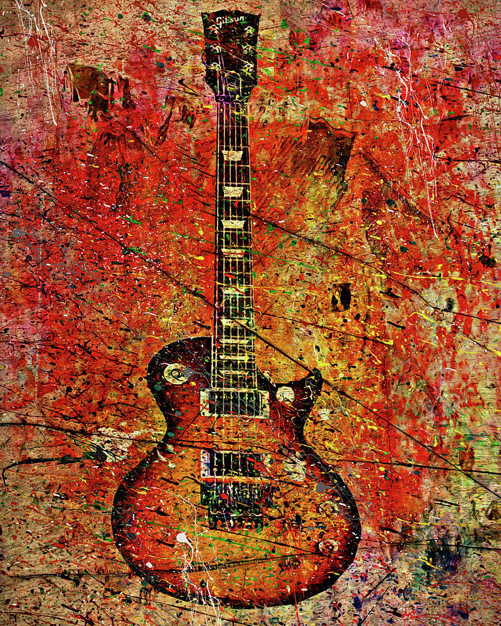 The Les Paul Digital Art by Toby Horton | Fine Art America