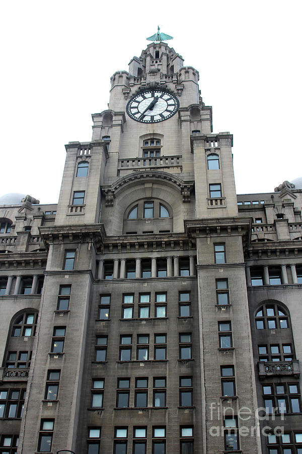 The Beatles Photograph - The Liver Building, with a closeup of one of the liver birds. #1 by Doc Braham