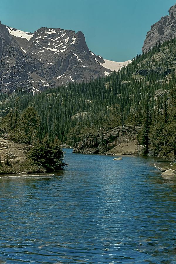 The Loch Taylor Peak Andrews Glacier Rocky Mountain National Park ...