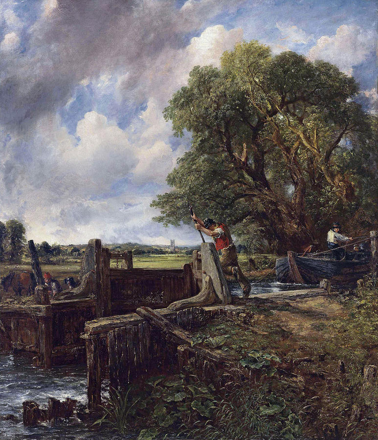 John Constable Painting - The Lock #1 by John Constable