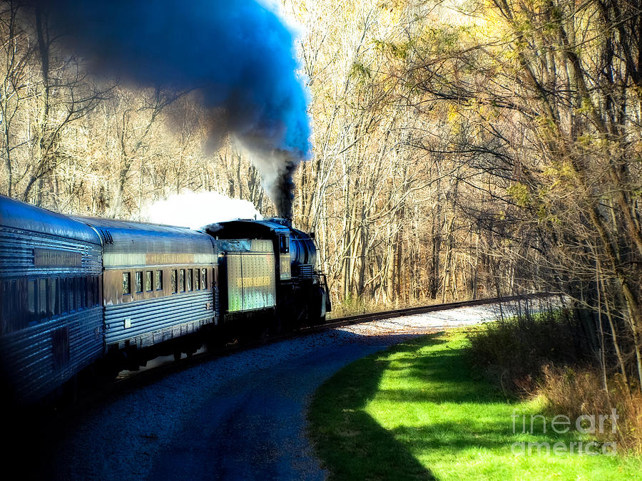 Train Photograph - The Locomotive  #2 by Steven Digman