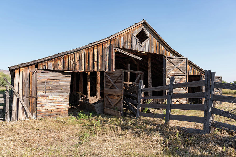 The Long Barn #1 Photograph by Steven Clark