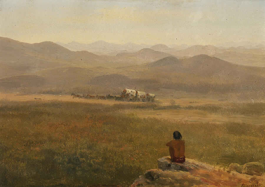 The Lookout, from 1900 Painting by Albert Bierstadt