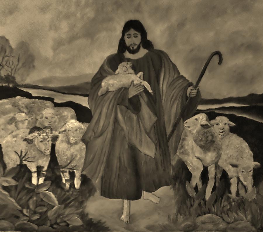 The Lord Is My Shepherd Painting