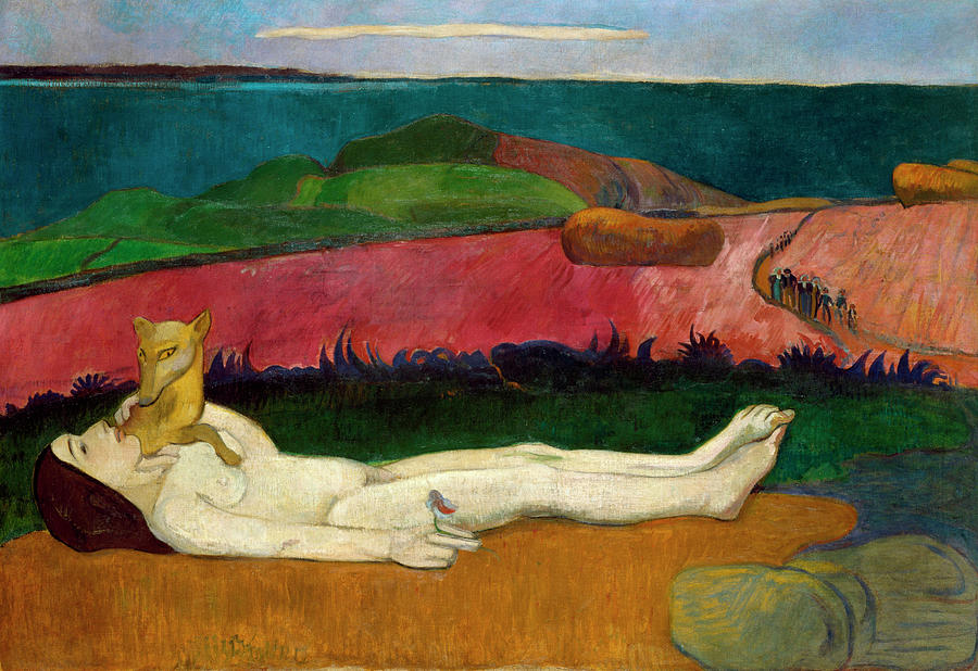 Paul Gauguin Painting - The Loss of Virginity #2 by Paul Gauguin