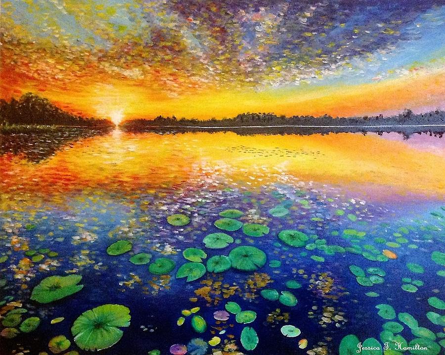 The Lotus Pond Painting