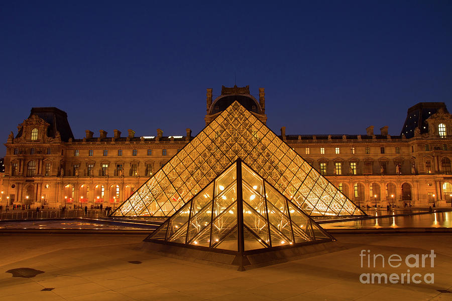 The Louvre Art Museum Photograph